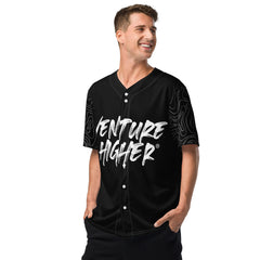 Eco-Friendly 100% Recycled Venture Higher Baseball Jersey - Venture Higher