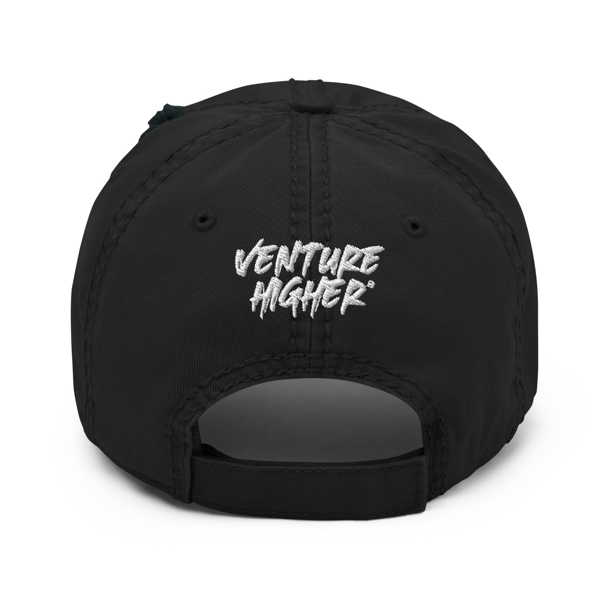 Venture Higher Distressed Dad Hat - Venture Higher