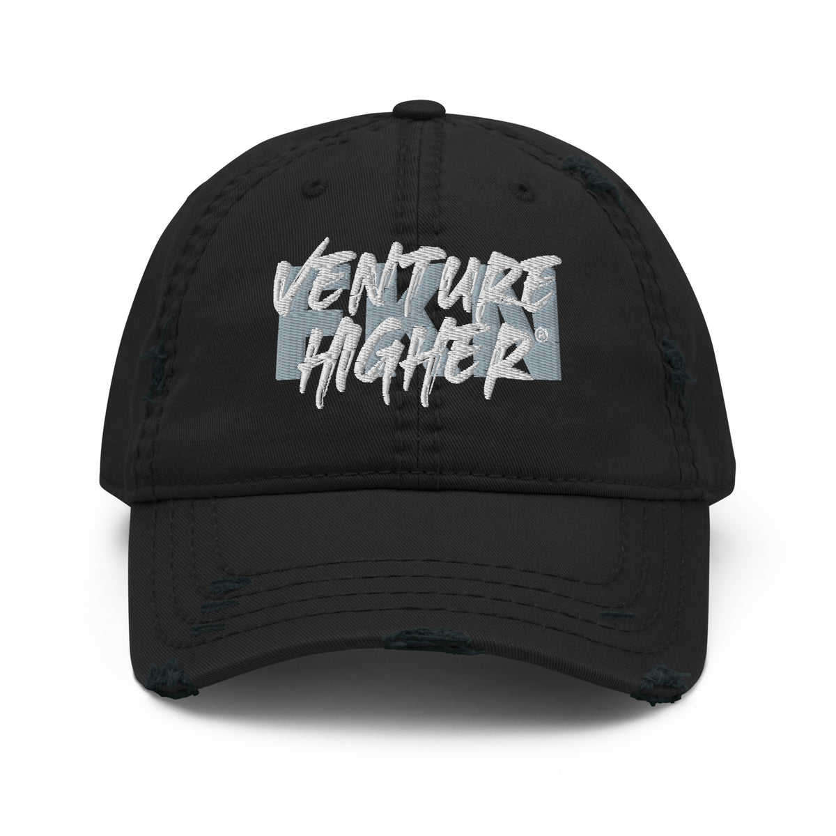 Venture FKN Higher Distressed Dad Hat - Venture Higher