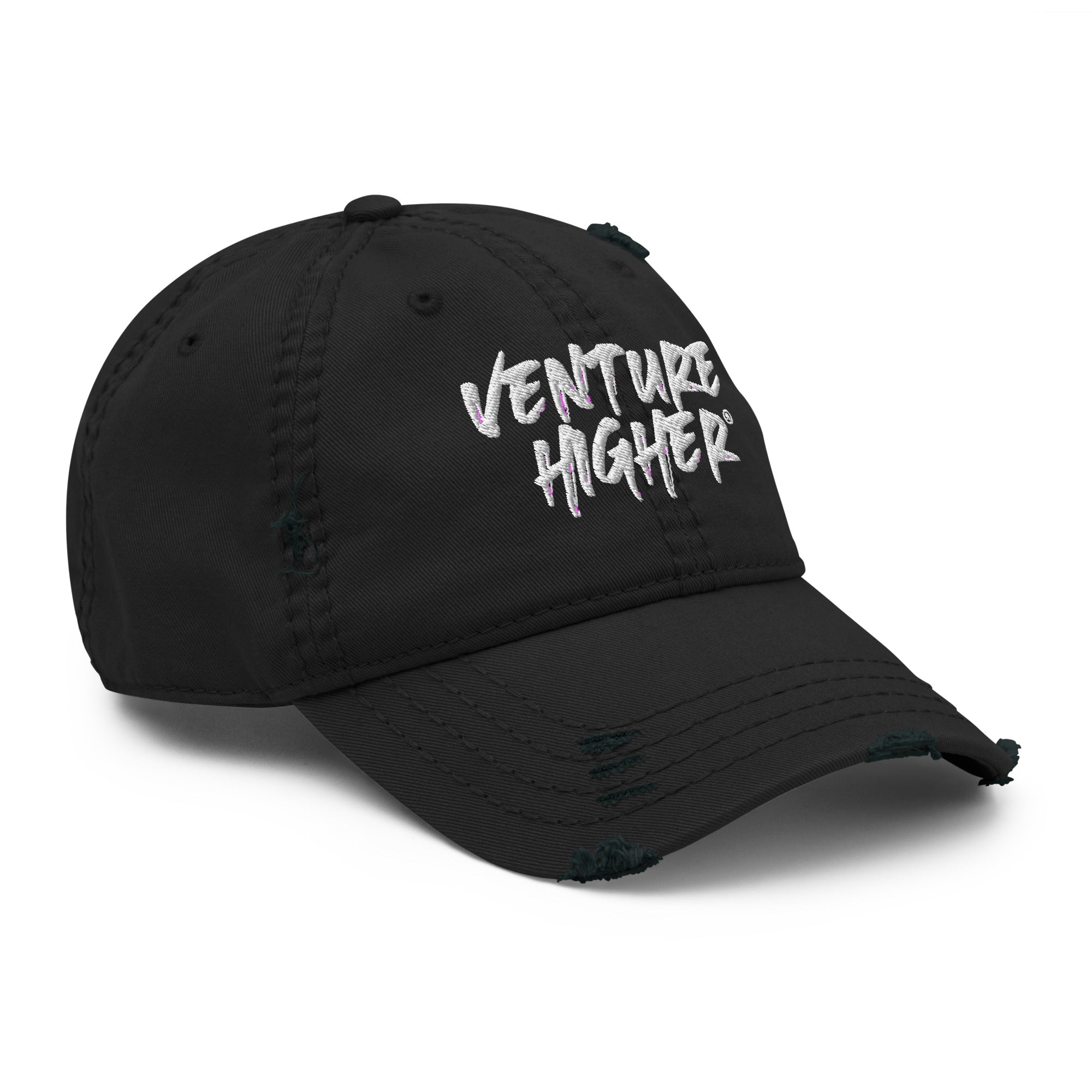 Venture Higher Distressed Dad Hat - Venture Higher