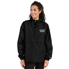 Embroidered Champion Packable Jacket - Venture Higher