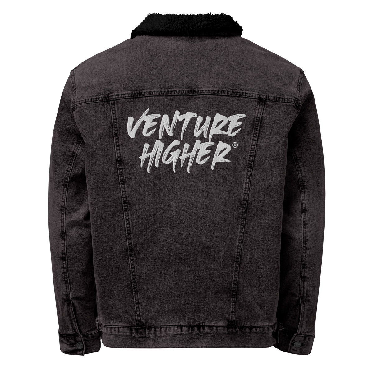 Venture Higher Sherpa-Lined Denim Jacket - Venture Higher