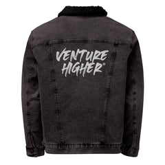 Venture Higher Sherpa-Lined Denim Jacket - Venture Higher